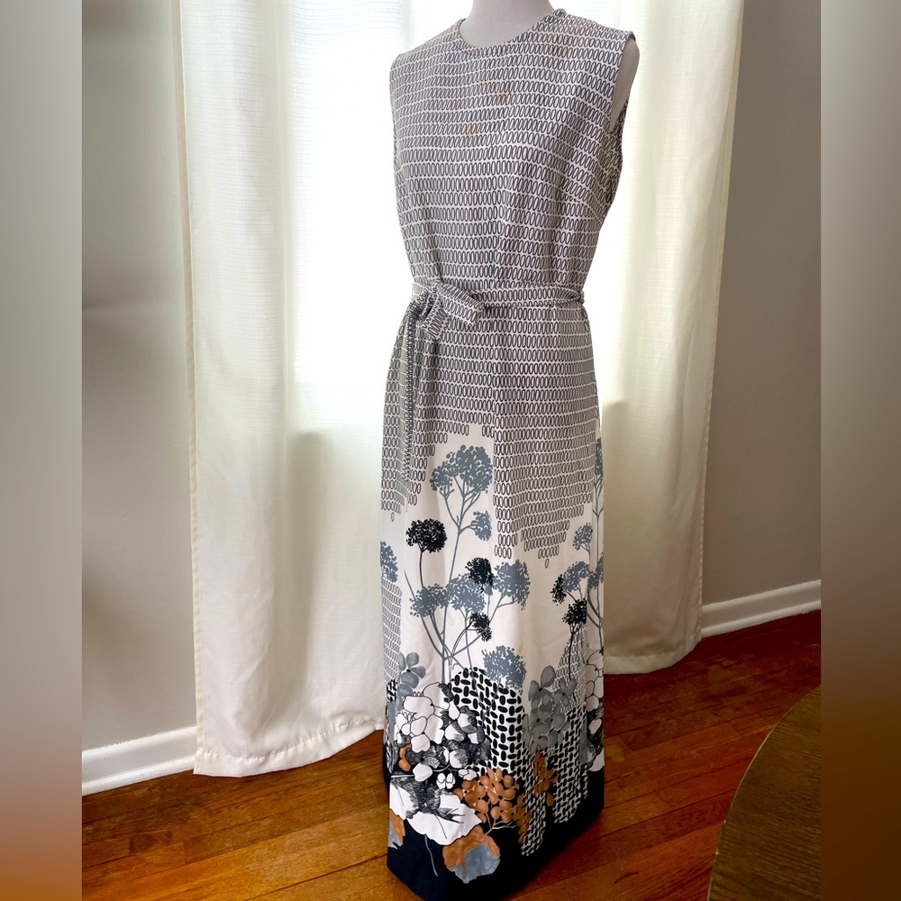 Vintage🩶2/pc Maxi Dress/Jacket